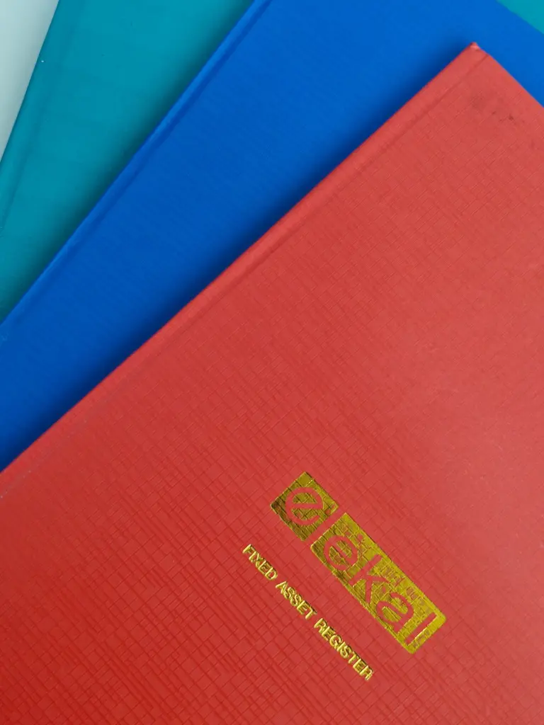 Fixed Asset Register for Cooperative Housing Society 68 Pages, 34 Folios, Hard Bound as per MCS Act,1960