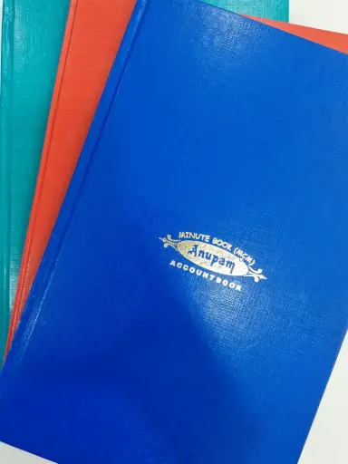 AGM Annual General Meeting Register for Cooperative Housing Society 68 Pages, 34 Folios, Hard Bound as per MCS Act,1960