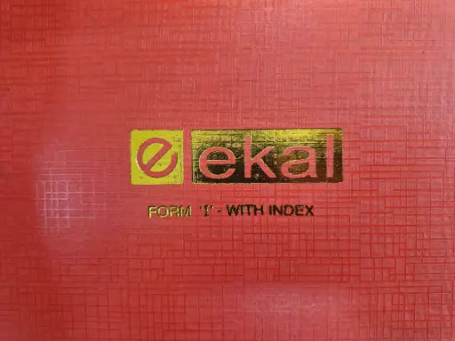 Form"I" Register List of Members for Cooperative Housing Society 68 Pages, 34 Folios, Hard Bound as per MCS Act,1960